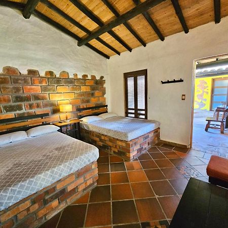 Cabanas Y Hostal Bonanza Mesa De Los Santos Los Santos  Ngoại thất bức ảnh
