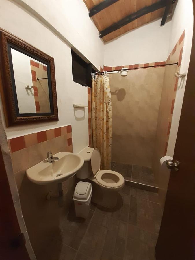 Cabanas Y Hostal Bonanza Mesa De Los Santos Los Santos  Ngoại thất bức ảnh