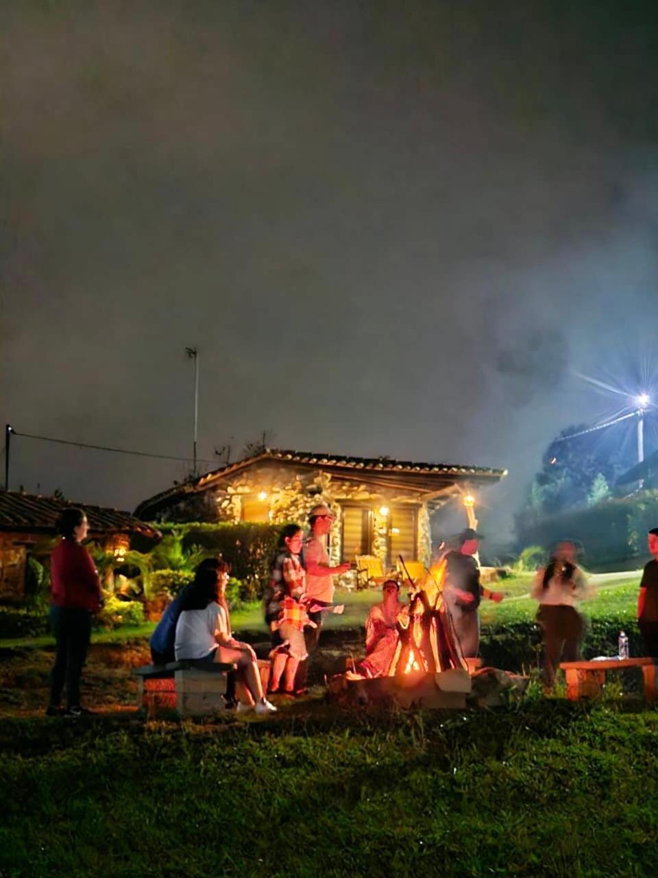 Cabanas Y Hostal Bonanza Mesa De Los Santos Los Santos  Ngoại thất bức ảnh