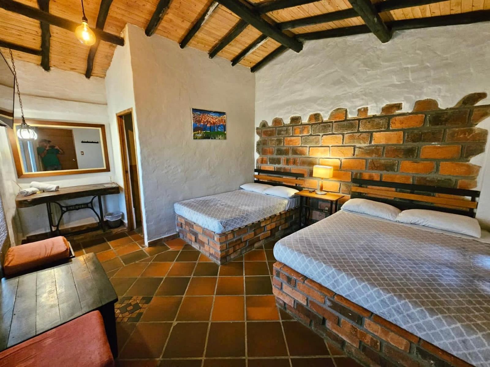 Cabanas Y Hostal Bonanza Mesa De Los Santos Los Santos  Ngoại thất bức ảnh