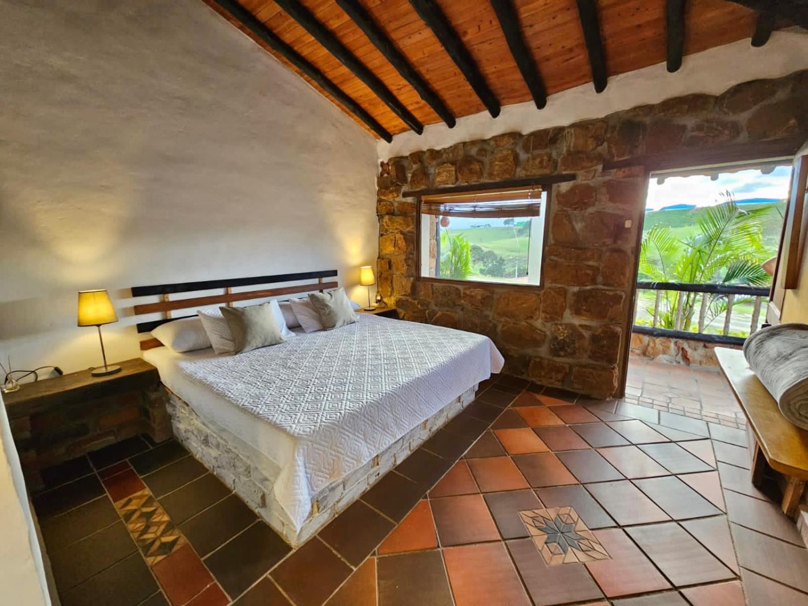 Cabanas Y Hostal Bonanza Mesa De Los Santos Los Santos  Ngoại thất bức ảnh