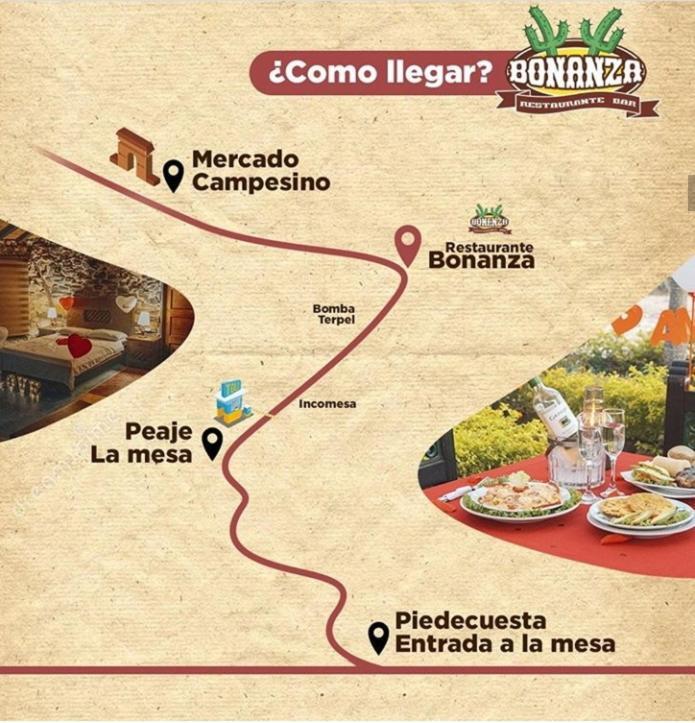 Cabanas Y Hostal Bonanza Mesa De Los Santos Los Santos  Ngoại thất bức ảnh